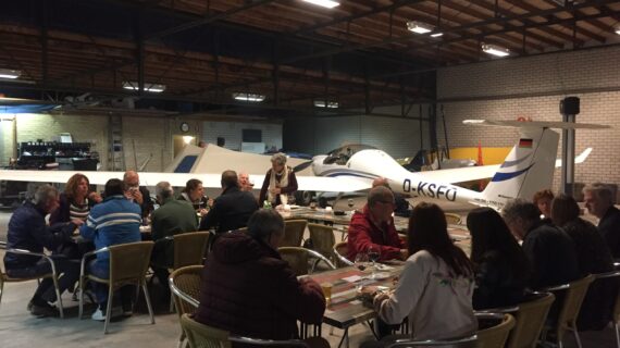 Groepsuitje zweefvliegen